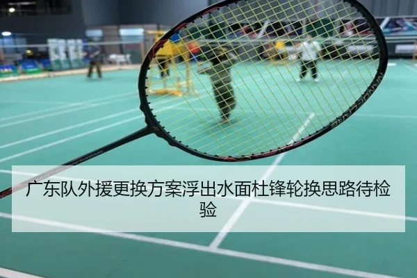 广东队外援更换方案浮出水面杜锋轮换思路待检验