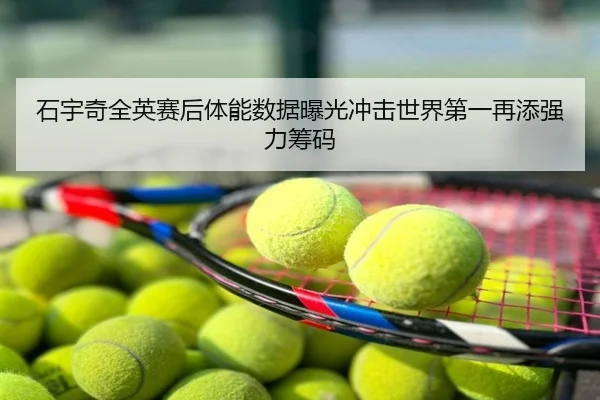 石宇奇全英赛后体能数据曝光冲击世界第一再添强力筹码